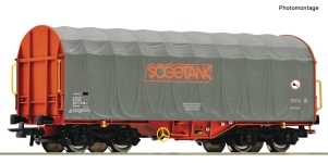 Roco 6600133 - H0 - Schiebeplanenwagen Sogetank, Ep. VI